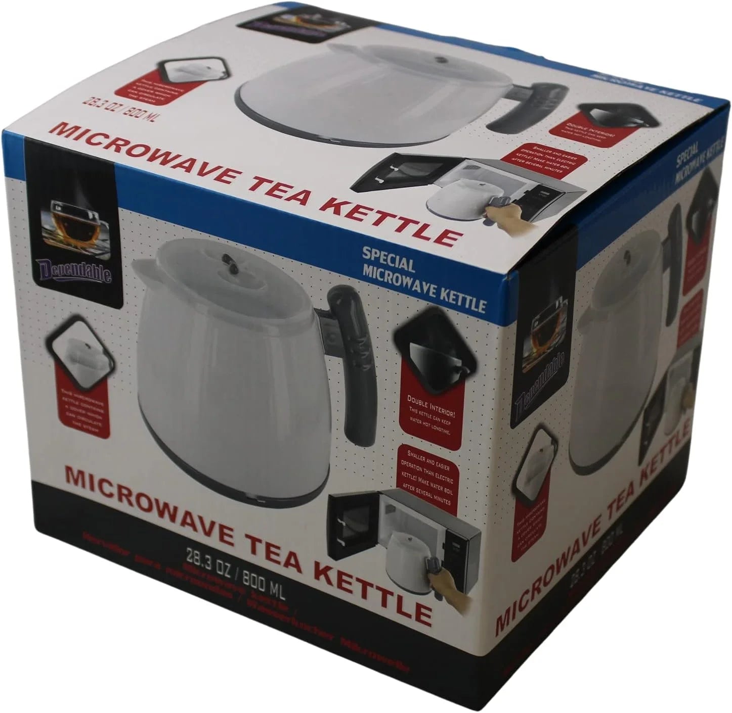 28 Ounce Microwave Tea Kettle R580871