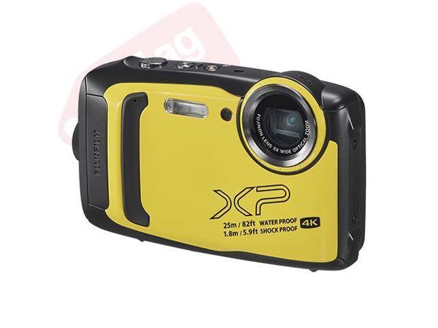 Yellow 16.4MP 4K Digital Camera W1343