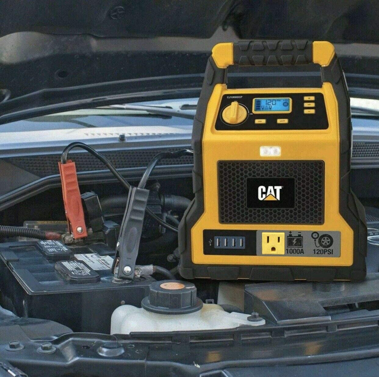 3-in-1 1000Amp Power Station with Jump Starter and Compressor U308232