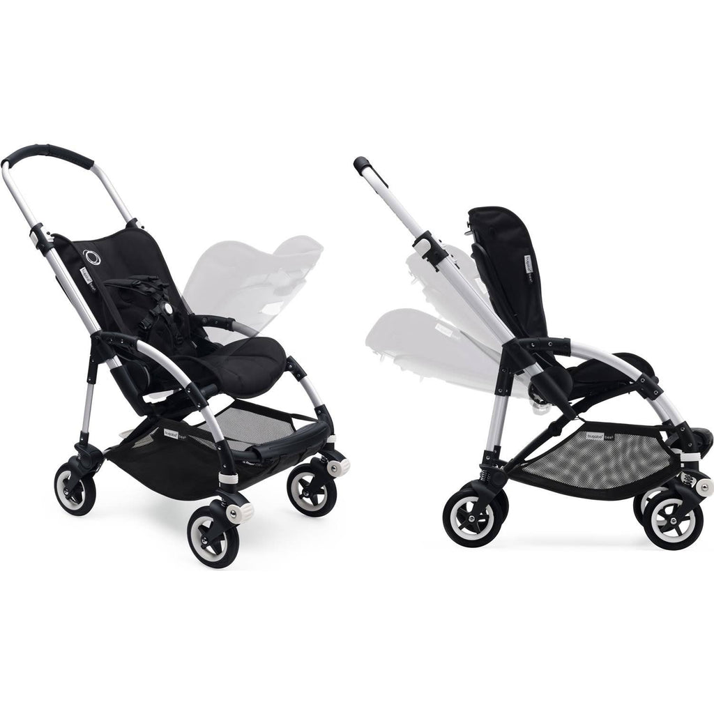 Aluminum Dark Navy Stroller A22922