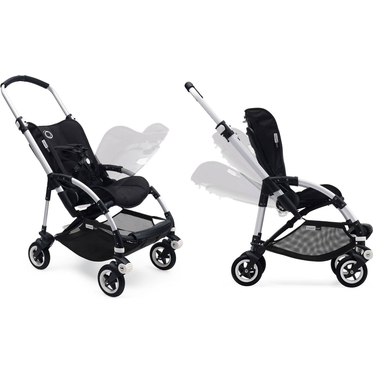 Aluminum Dark Navy Stroller A22922