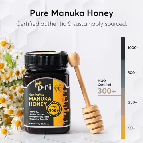 1.1LB Australian Raw Manuka Honey MGO 300+ C100