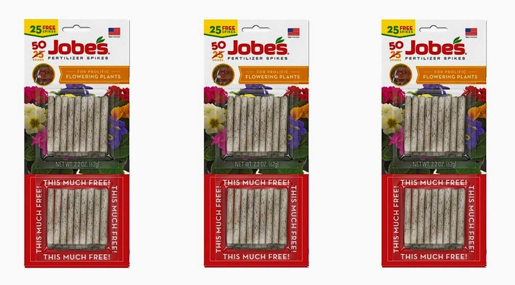 3 Pack Flowering Plant Fertilizer Spikes 10-10-4 P30858