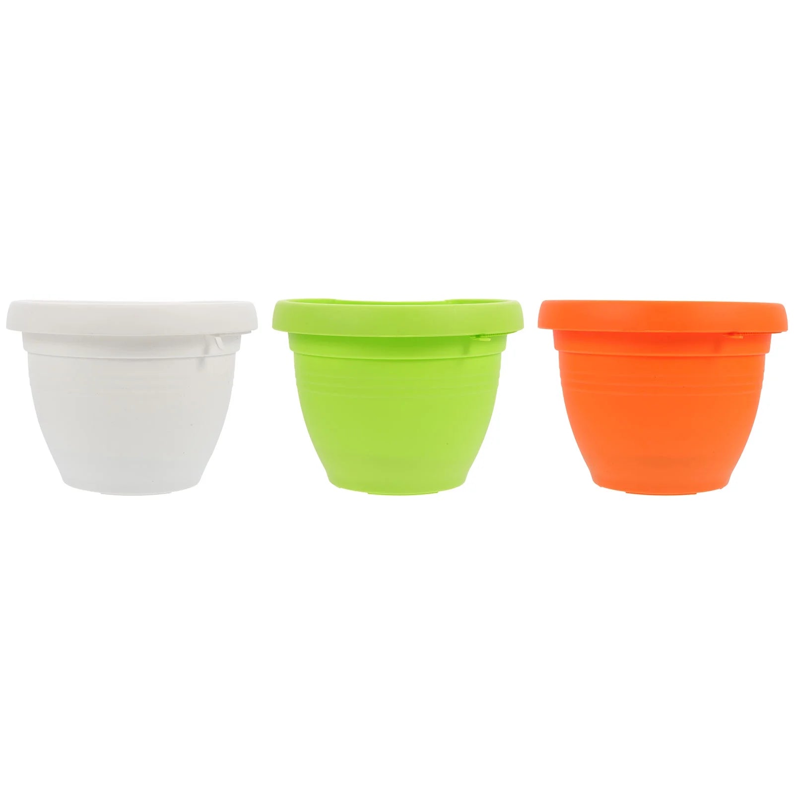 3 Pcs Drain Pipe Pot Flower Pots Hanging Basket Y3658