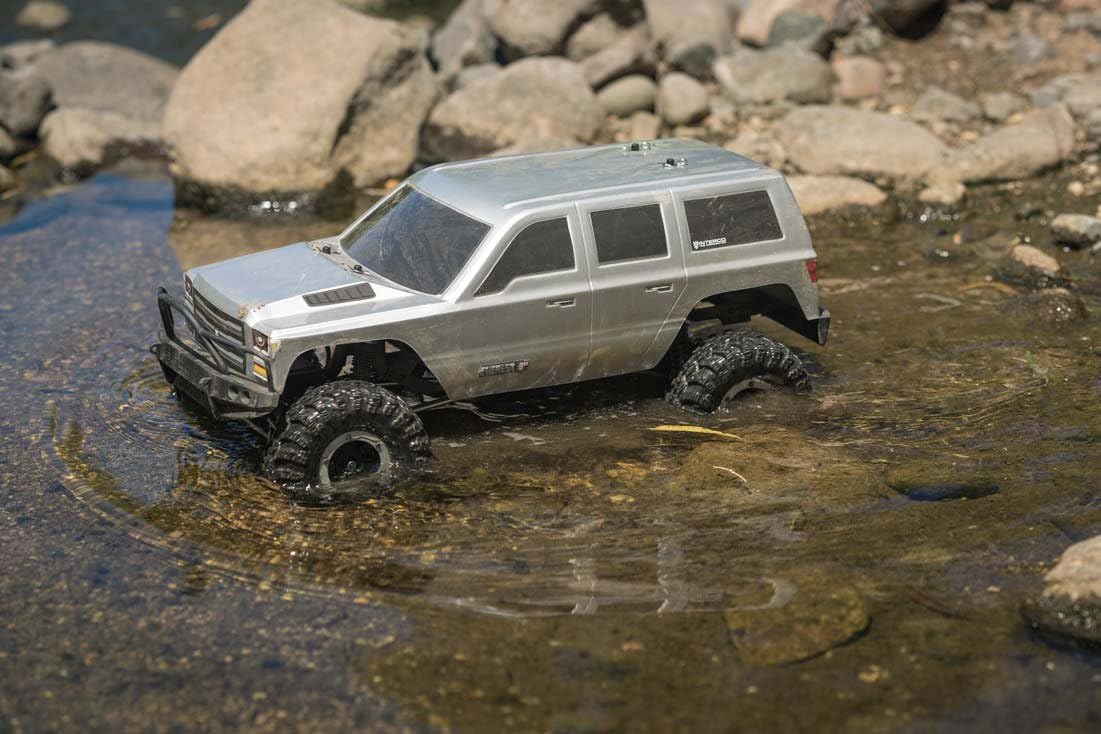 Silver 1/10 4WD Scale Rock Crawler F99473