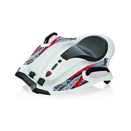 White Electric Ride On Toy with 12V 7AH Rechargeable Battery W854845