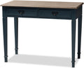 Spruce Blue Accent Writing Desk M8709
