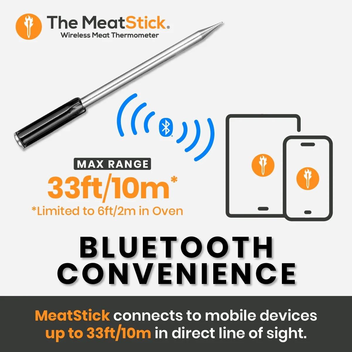Wireless Meat Thermometer with Bluetooth K477