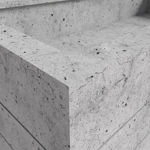 Rectangular Fiberstone and Clay Planter with Drainage Holes (Brown) G182
