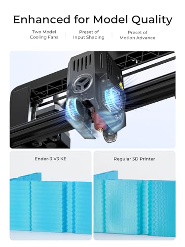 3D Printer, 500 mm/s High-Speed Printing, 220×220×250 mm Print Volume K402547