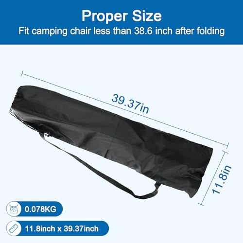 Red Folding Camp Chair Replacement Bag with Shoulder Strap K9383