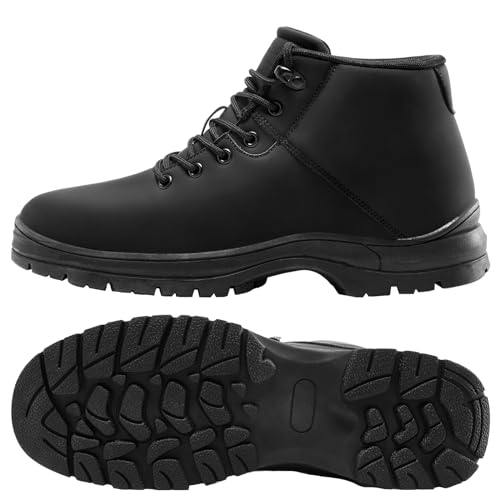Mens Lightweight Water Resistant Mid Ankle Hiking Boots D110886