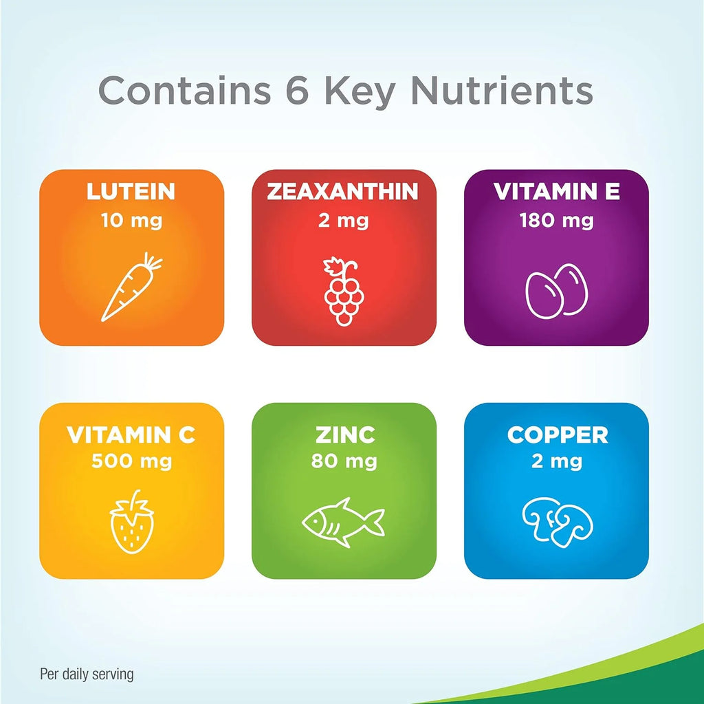 210 Softgels Eye Mineral Supplement C63063
