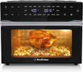 32QT Extra Large Digital Convection Oven Air Fryer Combo with Rotisserie and Dehydrator, Black T466810