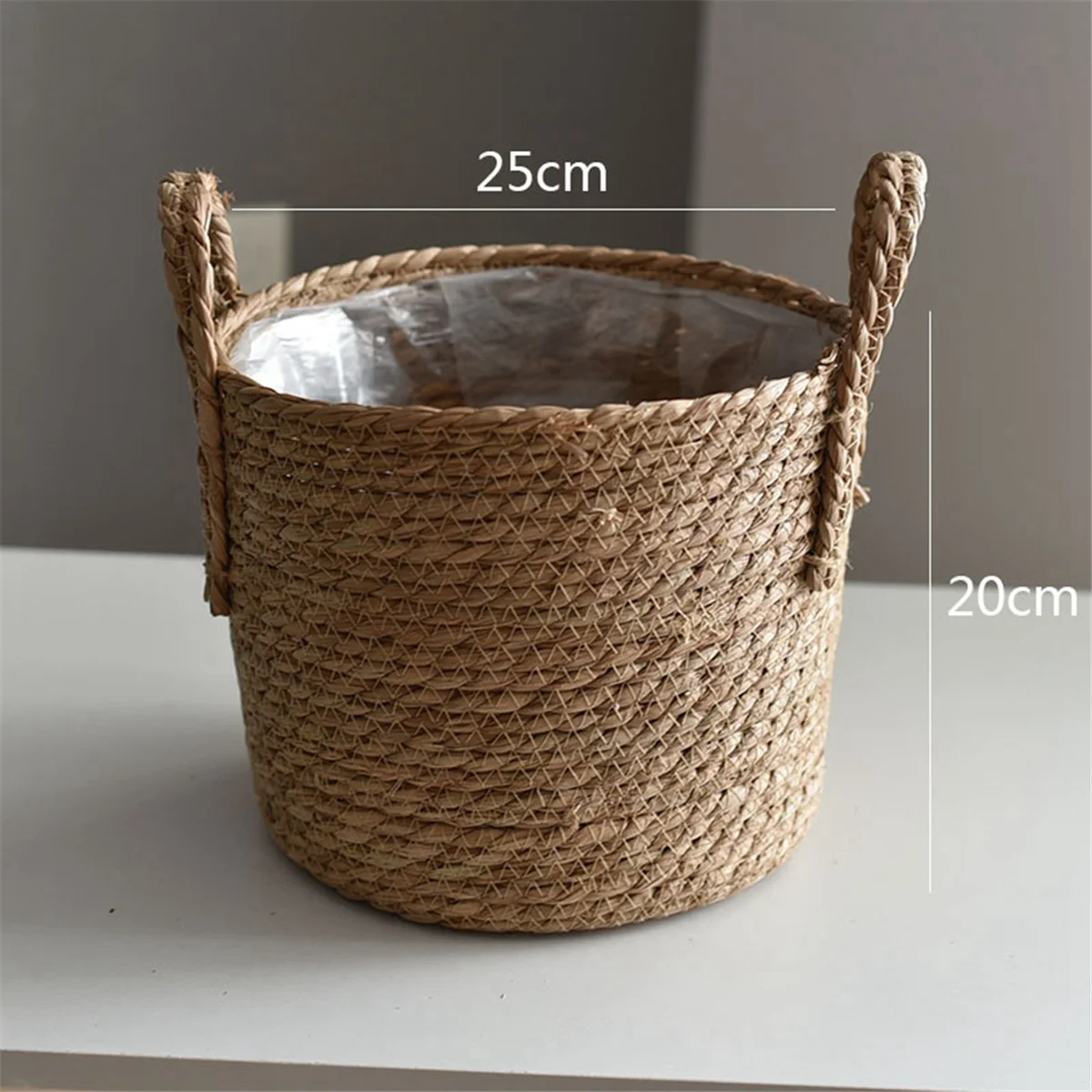 Seagrass Woven Planter Basket Y27627