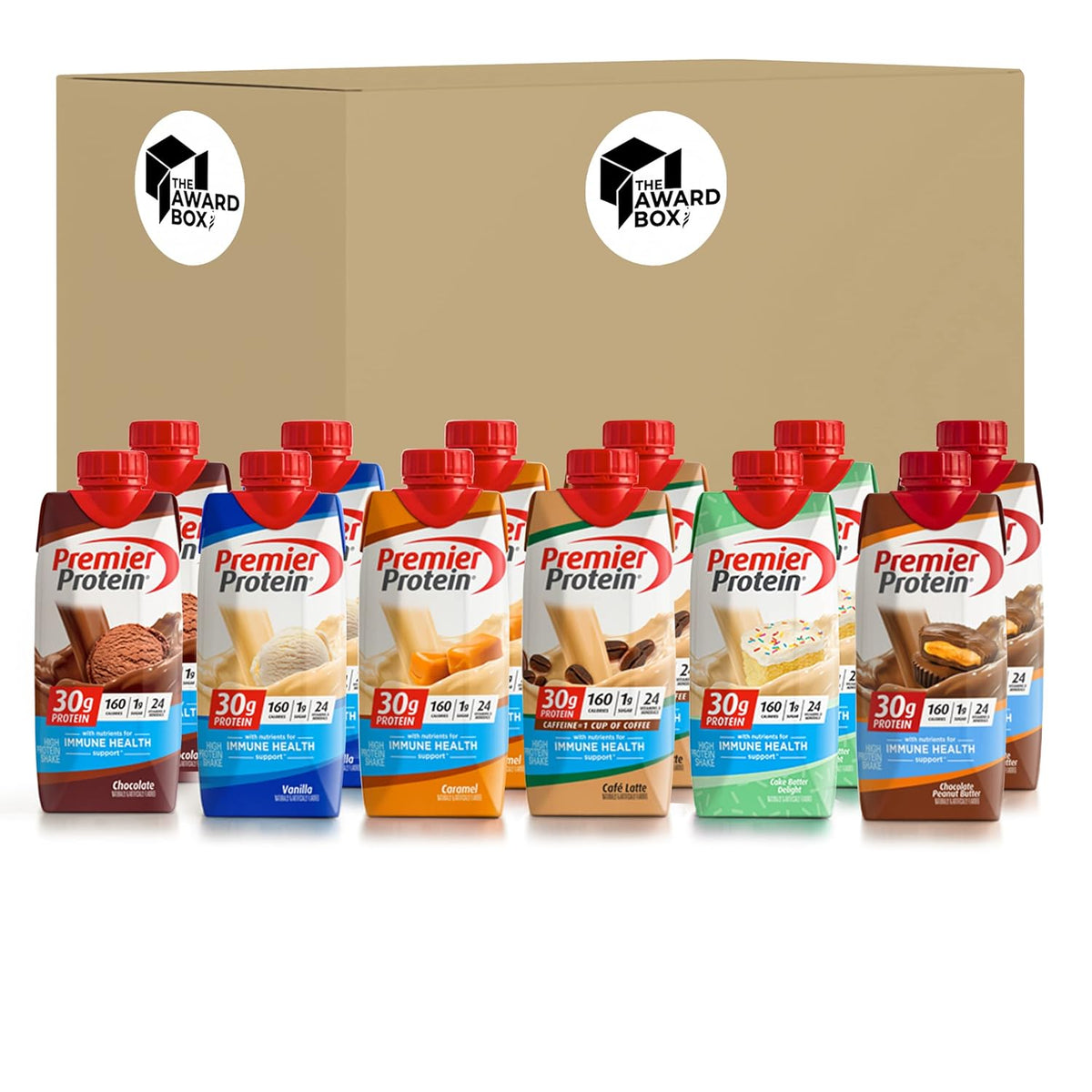 11 Fl. Oz Each Variety Sampler Pack of Protein Shakes (12 Pack) W277