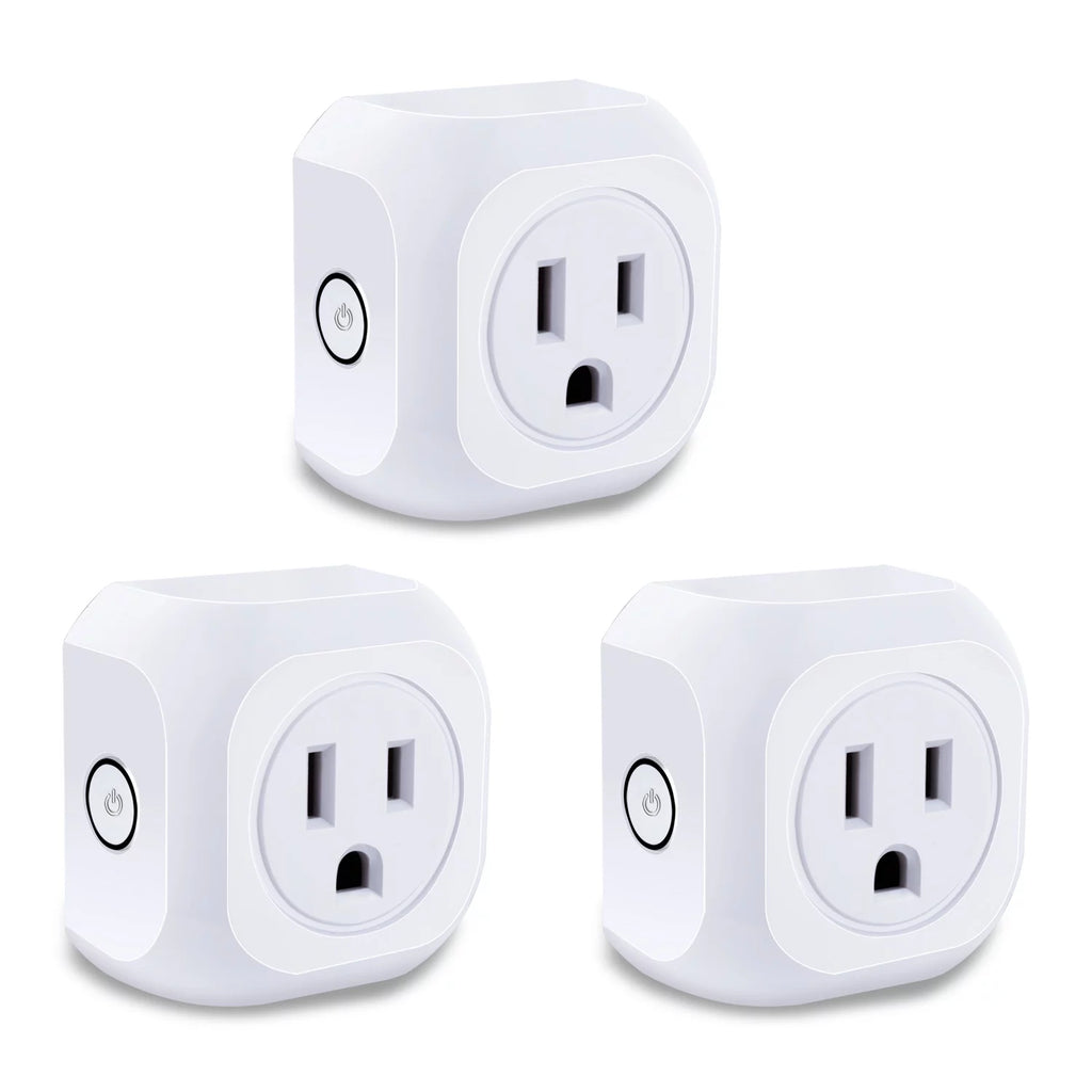 Smart Plug 3 Pack Wifi Mini Outlets Smart Socket K182