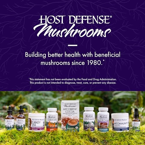 Capsules with Lion's Mane, Reishi & Cordyceps Mushroom - 60 Capsules K796457