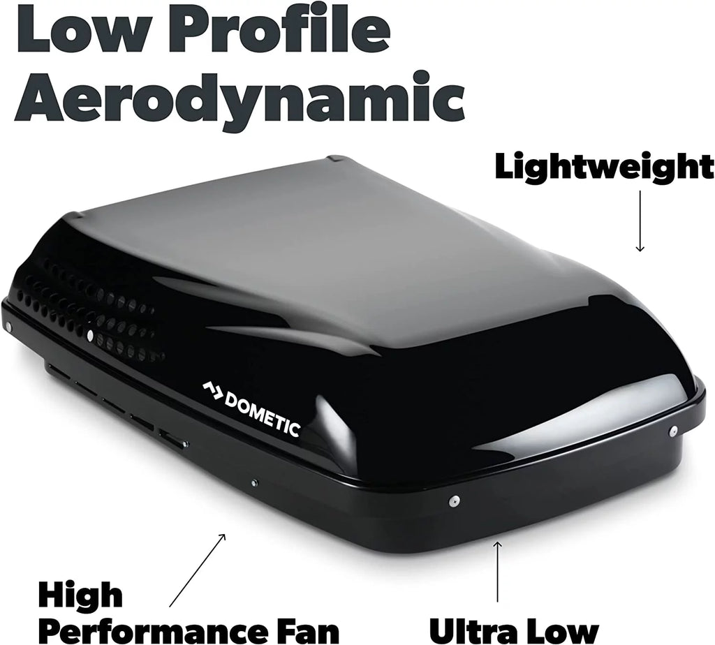 Low Profile Rooftop Air Conditioner 15k BTU Black A3630