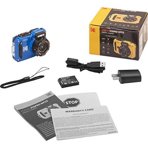 Blue Digital Camera with 32GB microSDHC Card L742093