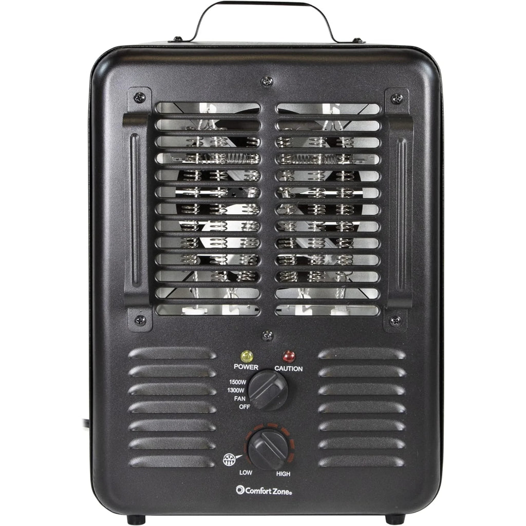 1,500-Watt Black Electric Utility Heater K445