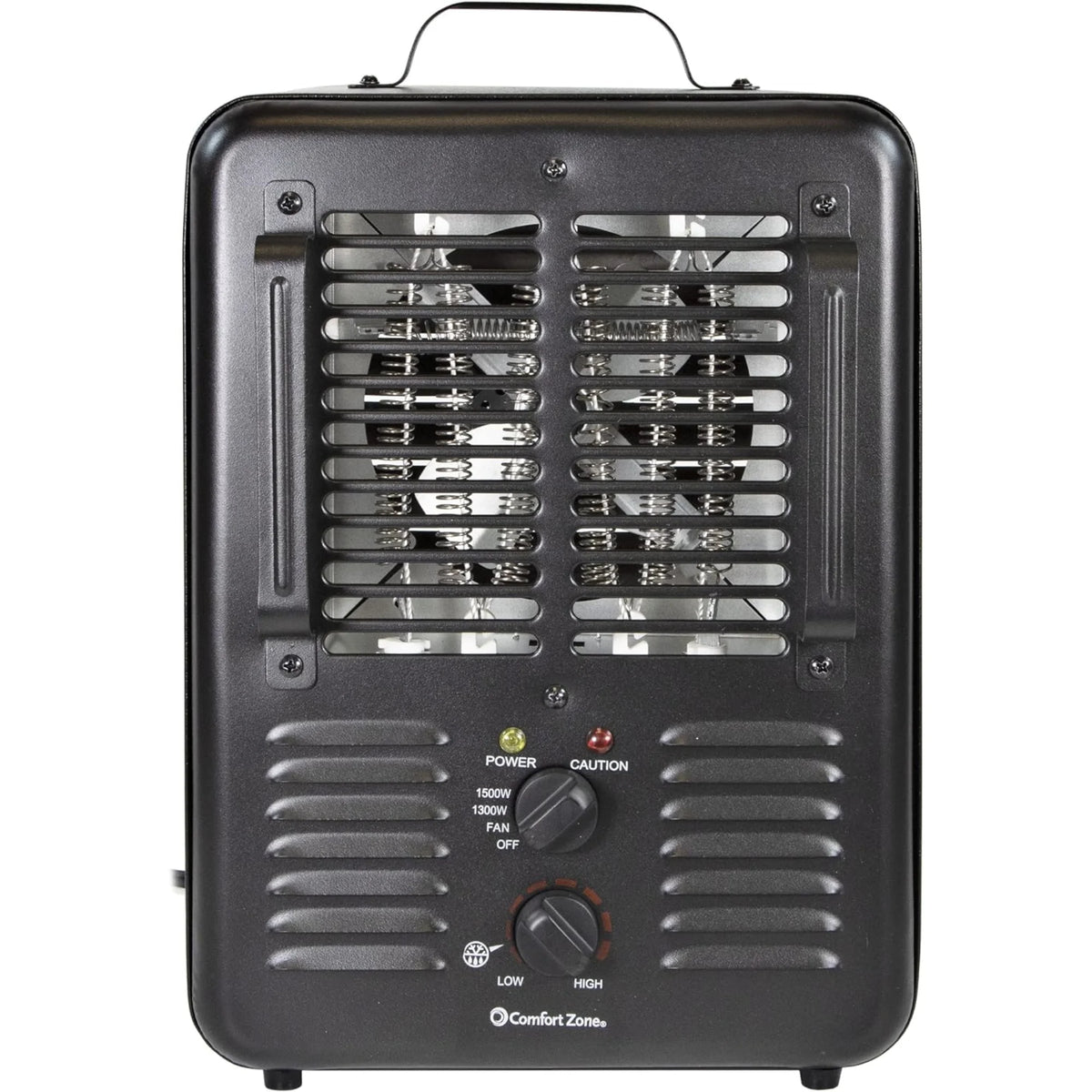 1,500-Watt Black Electric Utility Heater K445
