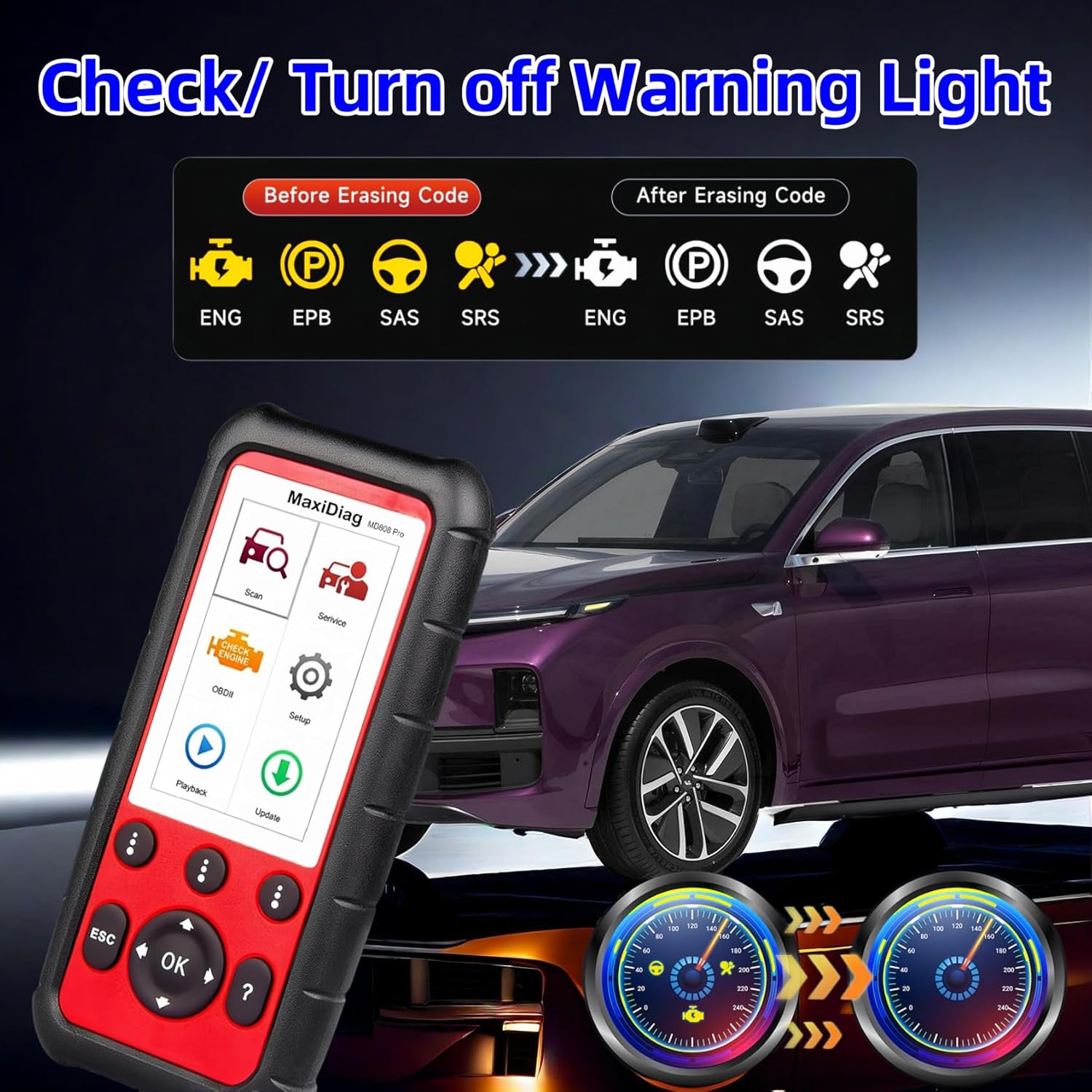 OBD2 Scanner Diagnostic Scan Tool G5118