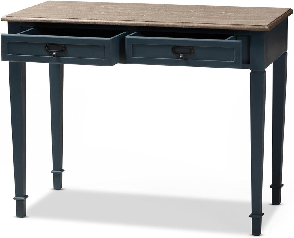 Spruce Blue Accent Writing Desk M8709