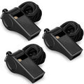3 Packs Plastic Sports Whistles with Lanyard V855