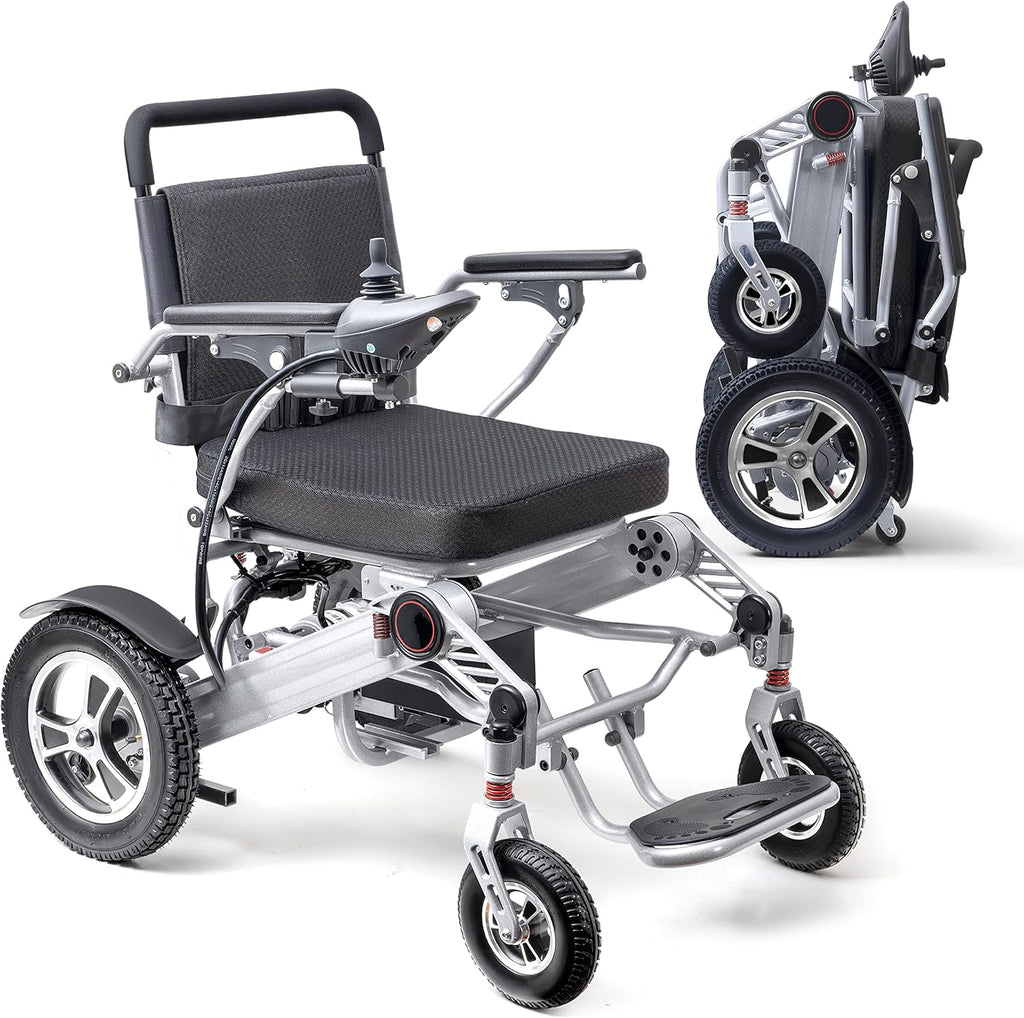 Gray Electric Wheelchair Y679