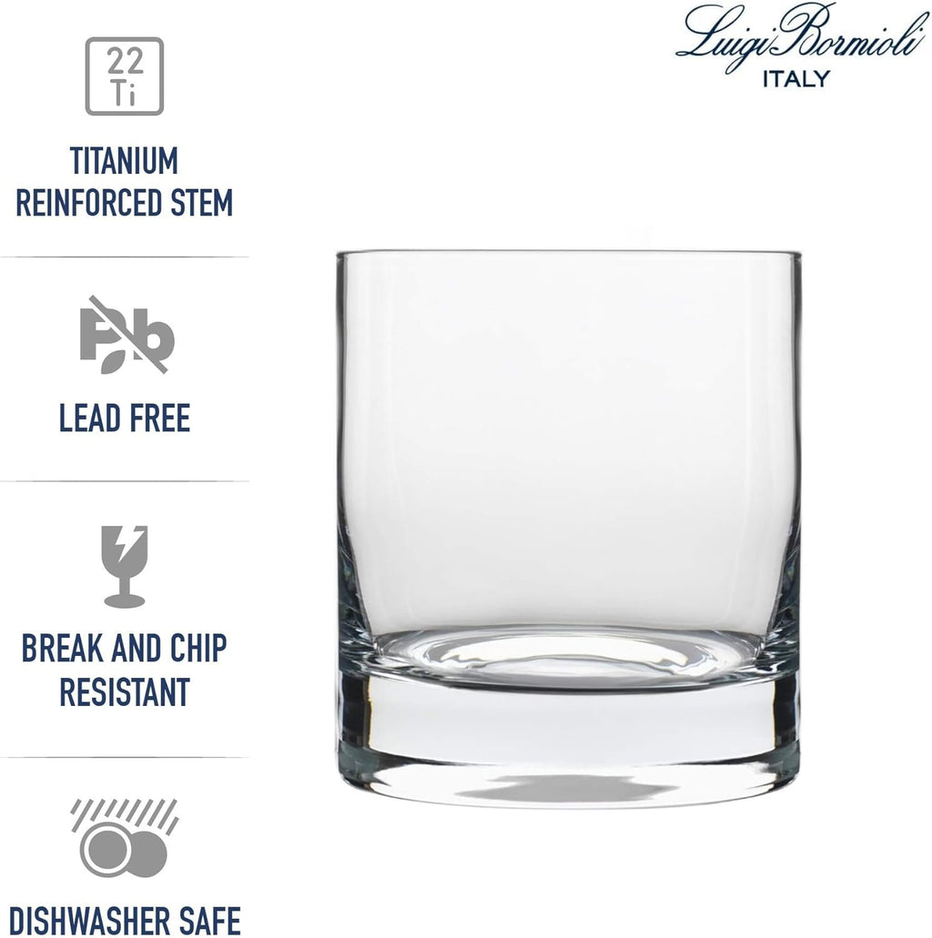 Set of 4 Double Old Fashioned Glasses, 13.5 fluid ounce A59585