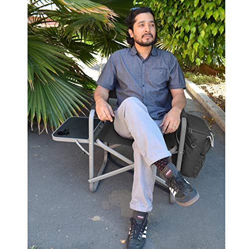 Extra Wide Portable Folding Sports Chair B192