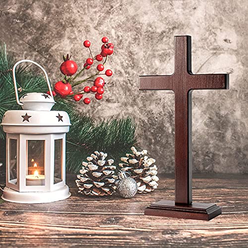 12.5 Inch Wooden Wall Cross C4068