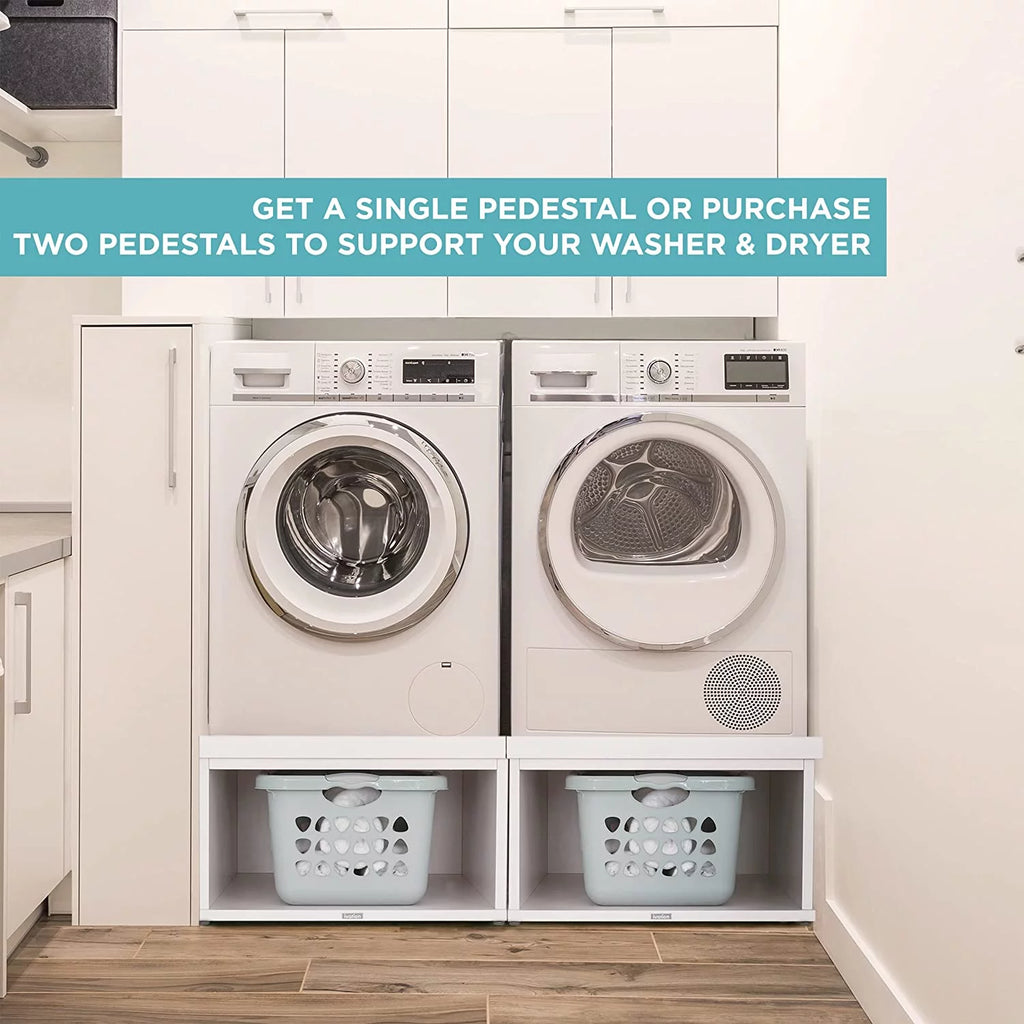 Wooden Laundry Pedestal P2697