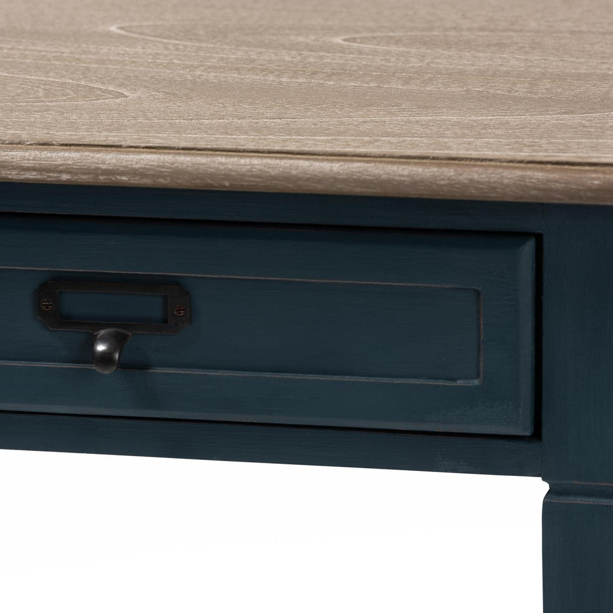 Spruce Blue Accent Writing Desk M8709