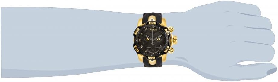52.5mm Stainless Steel Aluminum Black Watch L1032