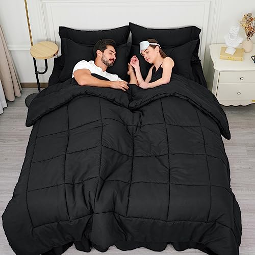 White Queen 7 Piece Comforter Set D17118