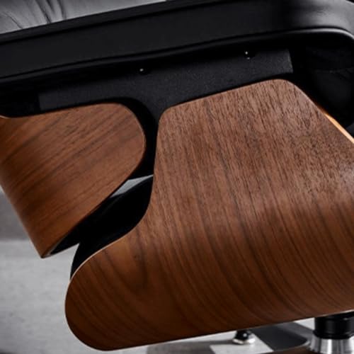 Leather Single Sofa Chair with Footrest N115349
