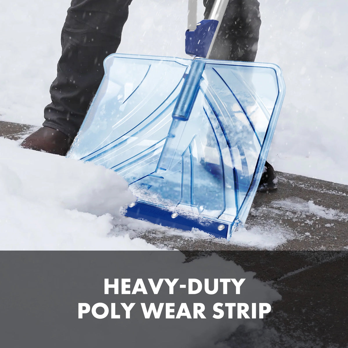 18-inch Poly Blade Snow Shovel U114886