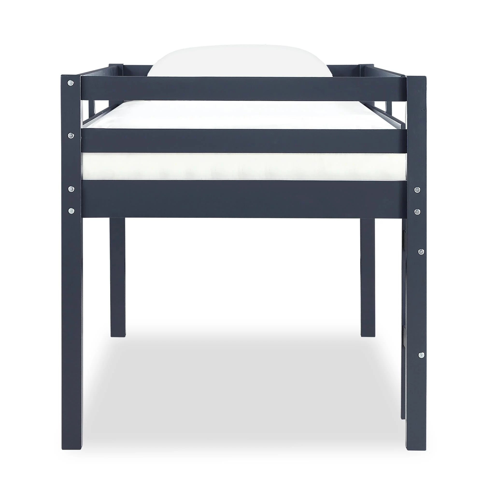 Blue Twin Loft Bed M879