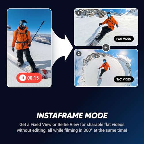 Waterproof 8K 360° Action Camera with Replaceable Lens D779