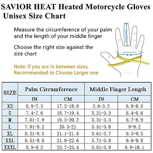 Professional Heated Motorcycle Gloves with 12V Charging Cord Z668