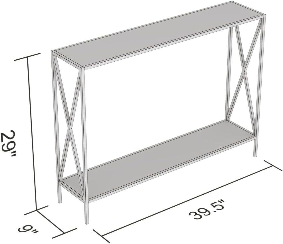 Dark Taupe Console Table X937