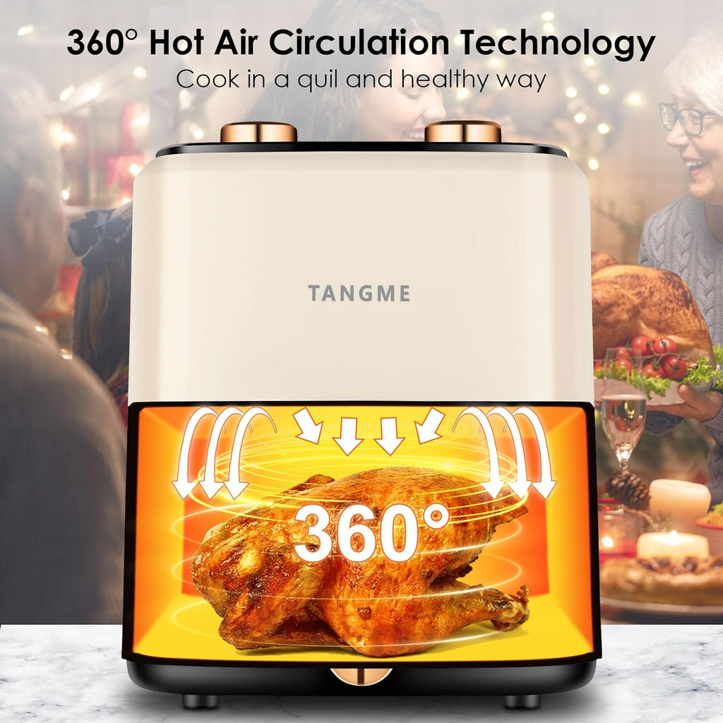 5.8Quart Air Fryer Oven with Viewing Window Non-stick Basket K865352