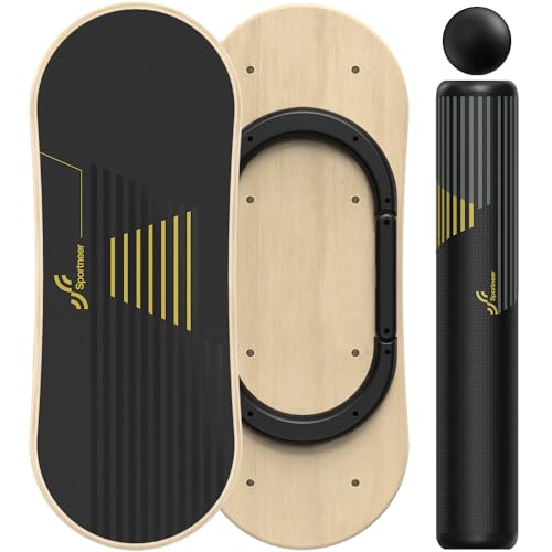 7 Modes Balance Board with Adjustable Stoppers and Roller E71386
