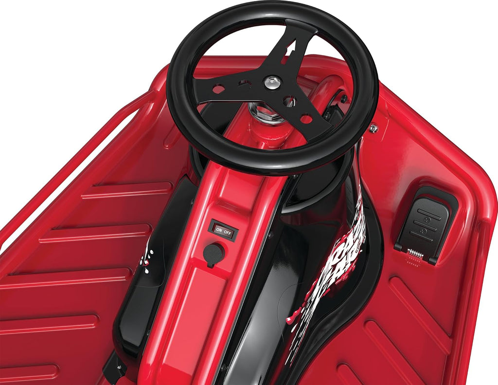 24V Electric Drifting Go Kart, Black/Red J190118