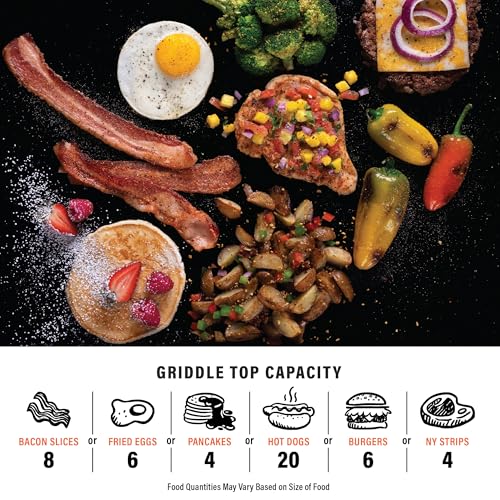 12” x 14” Camping Griddle with Side Burner X27435