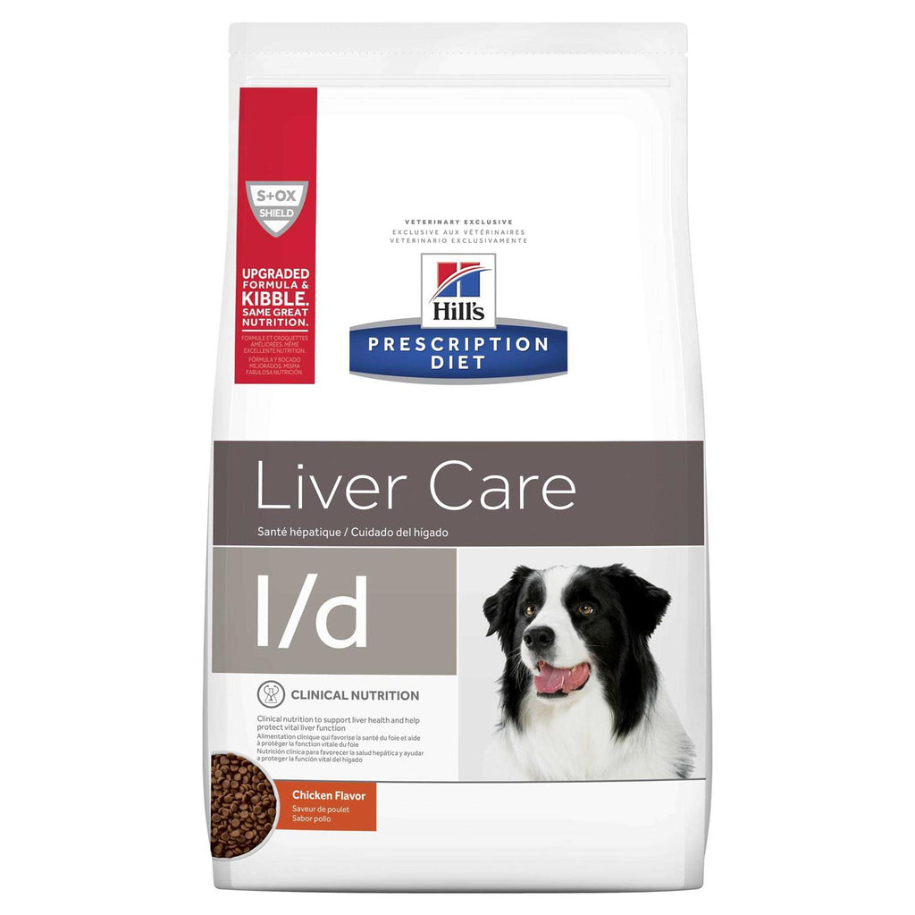 Hill's Prescription Diet l/d Liver Care Chicken Flavor Dry Dog Food H8804