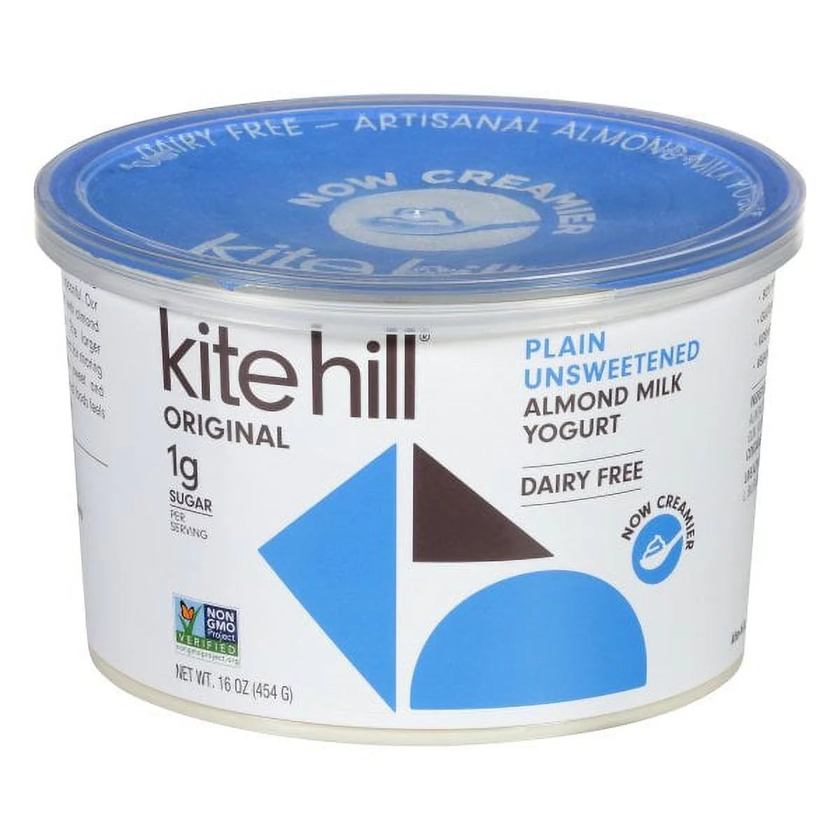 Plain Unsweetened Almond Milk Yogurt, 16 Ounce, 6 per case N6256