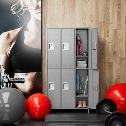 5 Door 72 inch Steel Storage Locker S1098